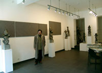 Персональная выставка скульптур и абстрактных работ г. Ереван 2005.