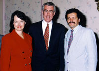 С губернатором штата Иллиноис Джимом Едгаром.